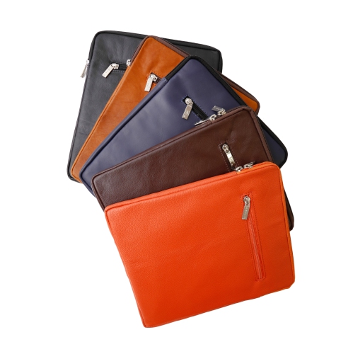 Ashlin Taysha 10"" Leather Tablet Case - Tangerine