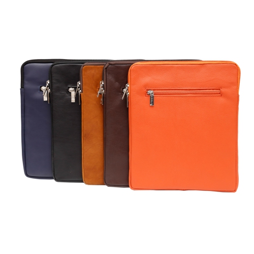 Ashlin Taysha 10"" Leather Tablet Case - Tangerine