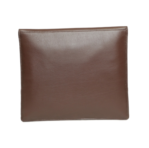 Ashlin 10"" Leather Envelope Tablet Case - Dark Brown