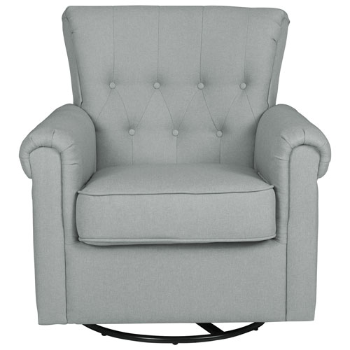 harper nursery swivel glider