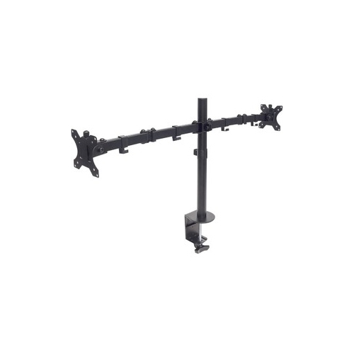Univ Dual Monitor Mnt w DL Arm
