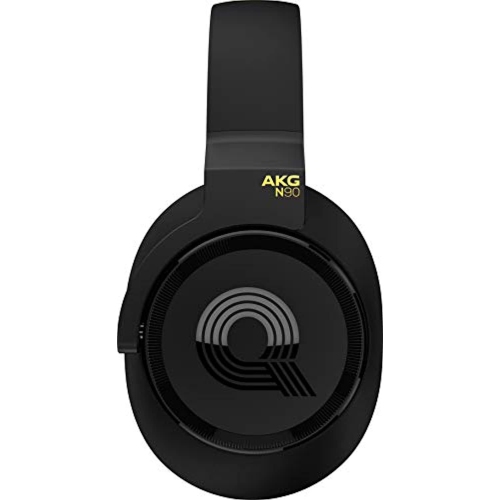 AKG N90Q Casque supra-auriculaire de classe de référence avec personnalisation sonore ultime et technologie de suppression active du bruit - Noir