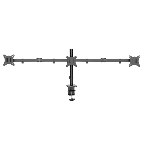 AnthroDesk Triple Monitor Stand Mount for 3 LED/LCD/PDP Computer Monitors Up to 27"