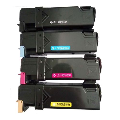 BILLIG INK  New Superior Quality Dell 2150 (Bk, C, M, Y) Compatible Toner Cartridge Set