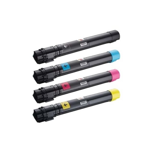 BILLIG INK  New Superior Quality Dell 7765 (Bk, C, M, Y) Compatible Toner Cartridge Set