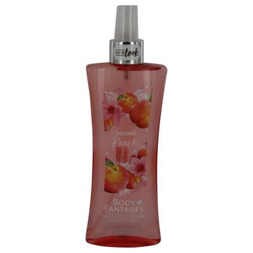 PARFUMS DE COEUR  Body Fantasies Signature Sugar By Body Spray 8 OZ In Peach