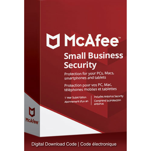 McAfee Small Business Security - 5 Device - 1 Year - Digital Download