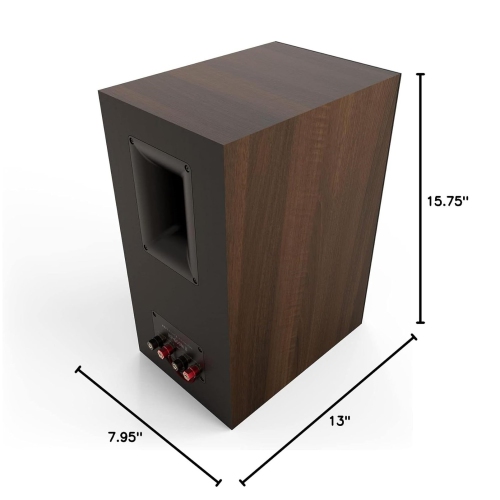 Klipsch Reference Premiere RP-600M II Bookshelf Speaker - Walnut