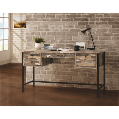 Coaster Furniture Rustic Style Writing Desk with Drawers - Free Shipping!!!
