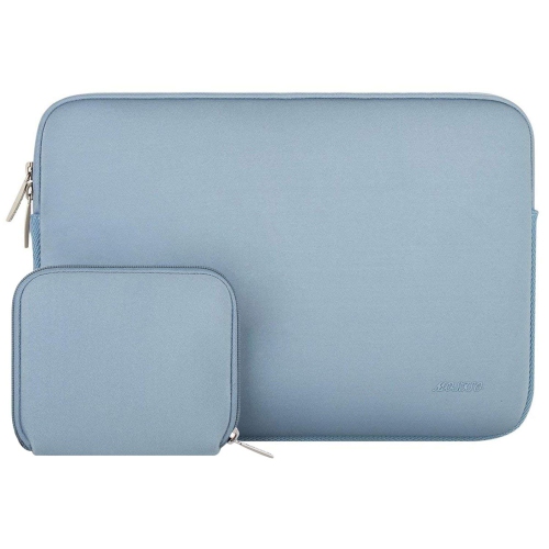 Water Repellent Lycra Sleeve Bag Cover for 13-13.3 Inch Laptop with Small Case for MacBook Charger