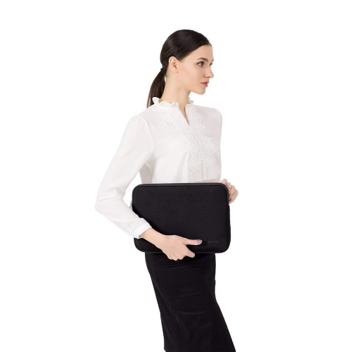 Water Repellent Lycra Sleeve Bag Cover for 13-13.3 Inch Laptop with Small Case for MacBook Charger