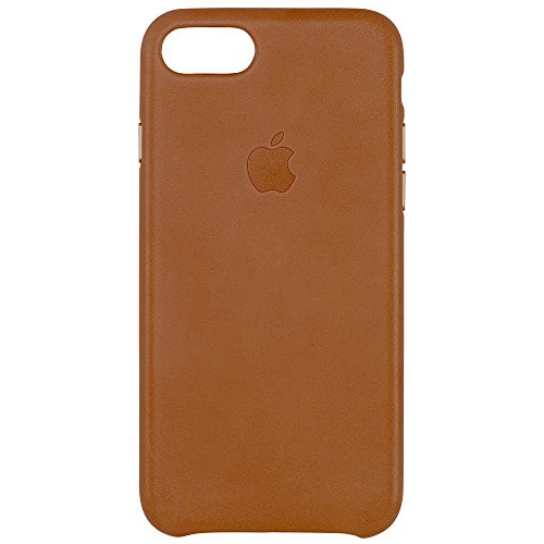 APPLE  Leather Case for Iphone 7 - Saddle In Brown