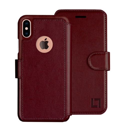 LUPA iPhone Xs Wallet case iPhone X Wallet Case Durable Slim