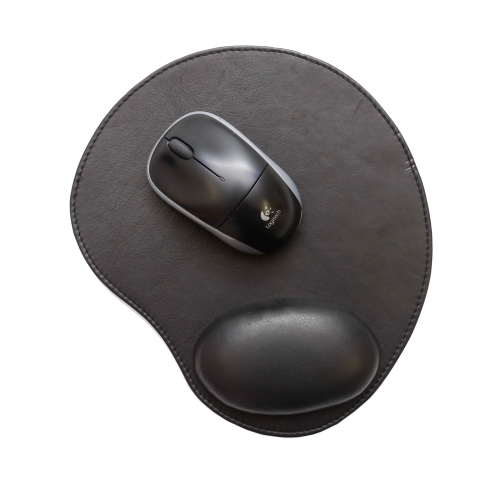 Ashlin Leather Mouse Pad - Black