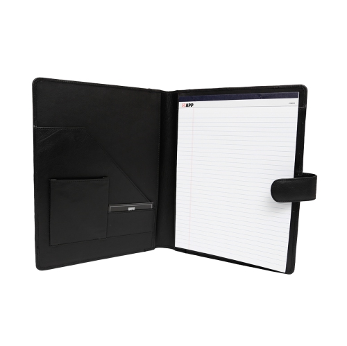 Portefeuille en cuir d’Ashlin - Noir