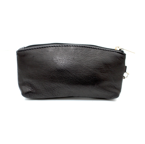 Sac à main en cuir avec dragonne Genesia d’Ashlin - Noir