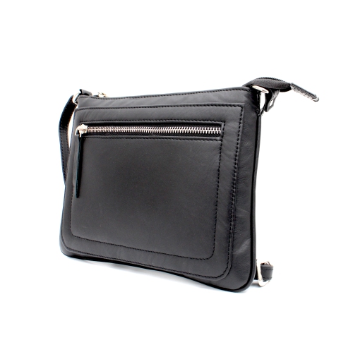 Ashlin Blanchette Crossbody Bag - Black