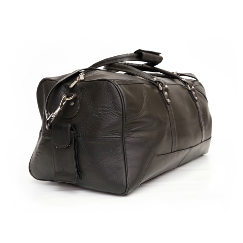 Ashlin Grady Leather Weekender Bag - Black