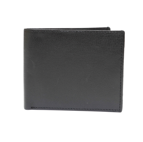 Ashlin PARRY Lambskin Napa Leather Men's Wallet - Midnight