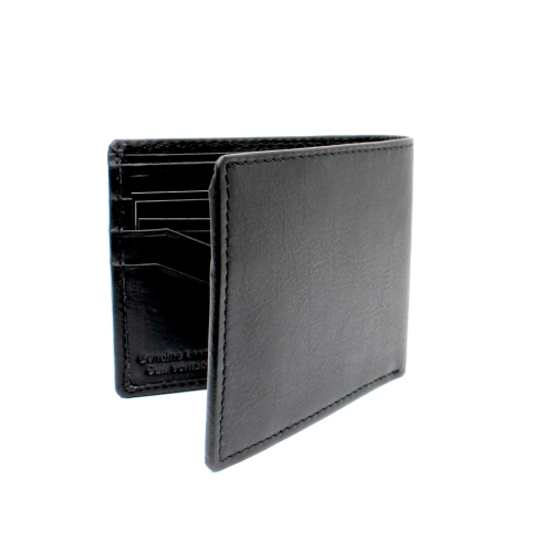 Ashlin DREW Tuscany Leather Men's Wallet - Midnight