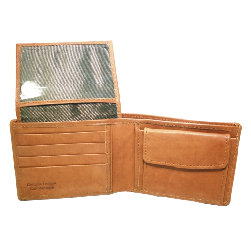 ASHLIN  Leather Men's Wallet - In Brown