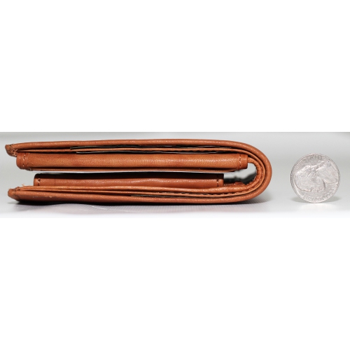 Ashlin Leather Men's Wallet - Brown