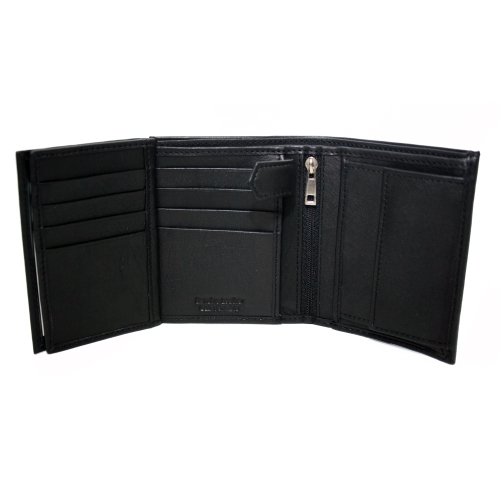 Ashlin Leather Men's Wallet - Black