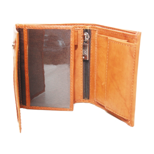 Ashlin Leather Men's Wallet - Brown