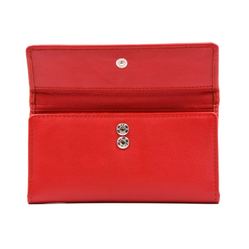 ASHLIN® DESIGNER | REDGROVE Portefeuille mince pour femmes anti-RFID