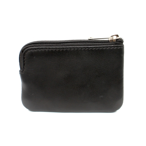 Ashlin Adelle Georgio Napa Leather Card Holder Case - Black