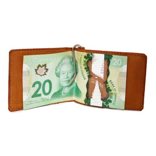 Ashlin TANNER Tuscany Leather Men's Wallet - British Tan