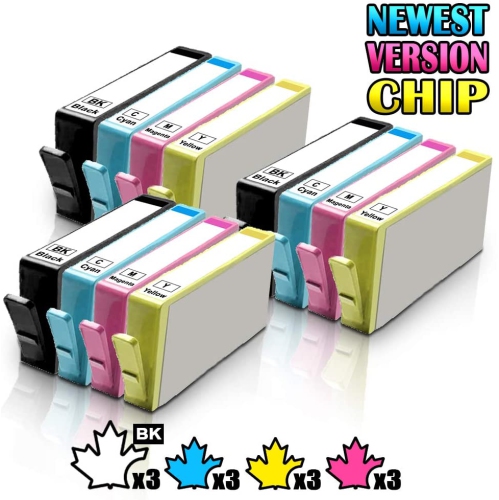 3 Set of 4 Inkfirst® Compatible Ink Cartridges Replacement for HP 564 XL 564XL High Yield Photosmart 5510 5515 5520 6510 B8550
