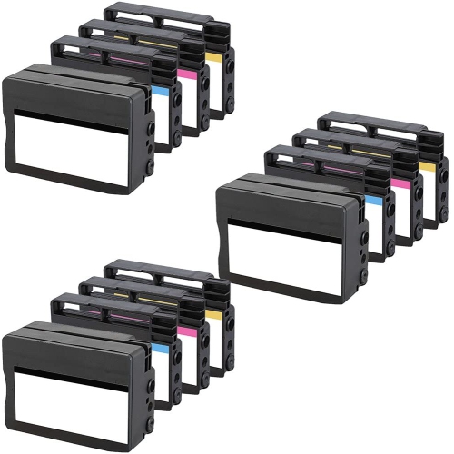 INKFIRST  3 Set Of 4 Compatible Ink Cartridges Replacement for HP 932Xl 933Xl Cn053An Cn054An Cn055An Cn056An Officejet 6600