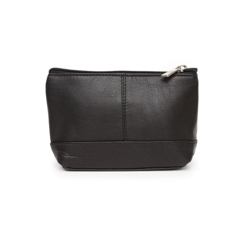 Ashlin Top Zippered Cosmetic Bag - Small - Black