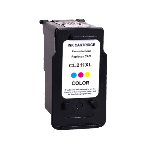 NEW SUPERIOR QUALITY! Canon CL211XL Tri-Color Compatible Ink Cartridge - FREE SHIPPING OVER $50 !!