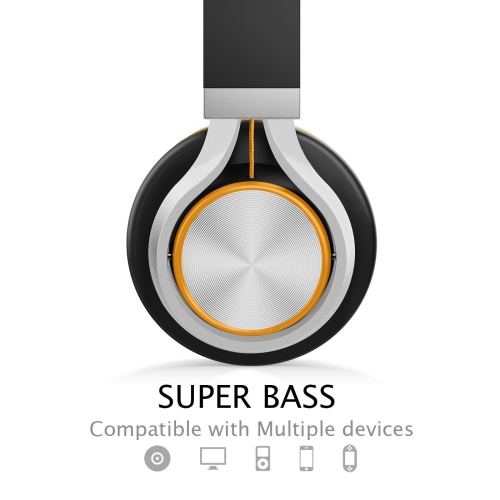 Folding Headphones with Microphone and Volume Control / Lightweight for Cellphones Tablets Smartphones Laptop Computer