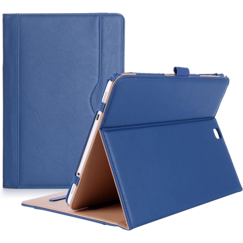 HLD Galaxy Tab S2 9.7 Case - Leather Stand Folio Case Cover for Galaxy Tab S2 Tablet (9.7 Inch, Sm-T810 T815 T813) - Navy