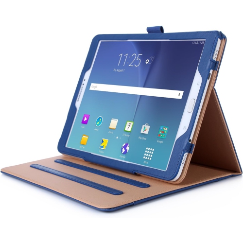 Galaxy Tab S2 9.7 Case - Leather Stand Folio Case Cover for Galaxy Tab S2 Tablet - Navy