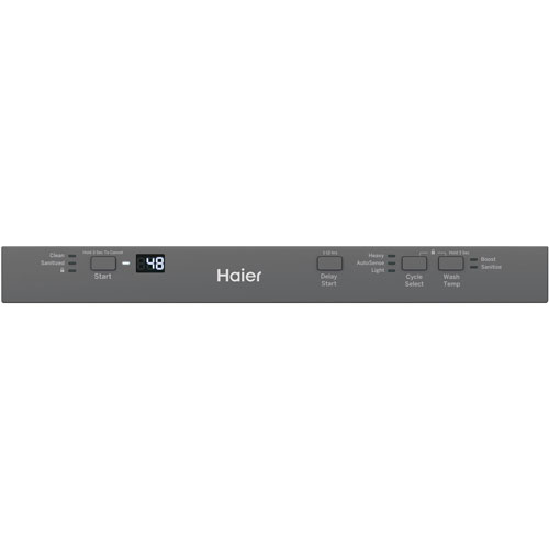 Haier 18" 50dB Built-In Dishwasher (QDT125SSLSS) - Stainless Steel