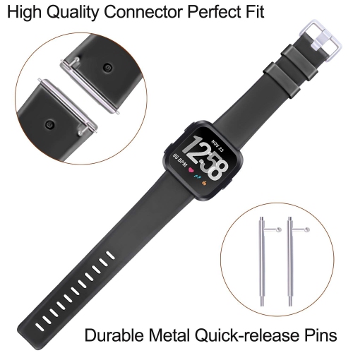 Fitbit Versa Band, Vancle Classic Accessory Bands Replacement Wristband Strap for Fitbit Versa, Versa Lite, Versa 2, Versa SE Smart Watch
