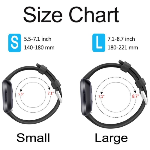 Fitbit Versa Band, Vancle Classic Accessory Bands Replacement Wristband Strap for Fitbit Versa, Versa Lite, Versa 2, Versa SE Smart Watch