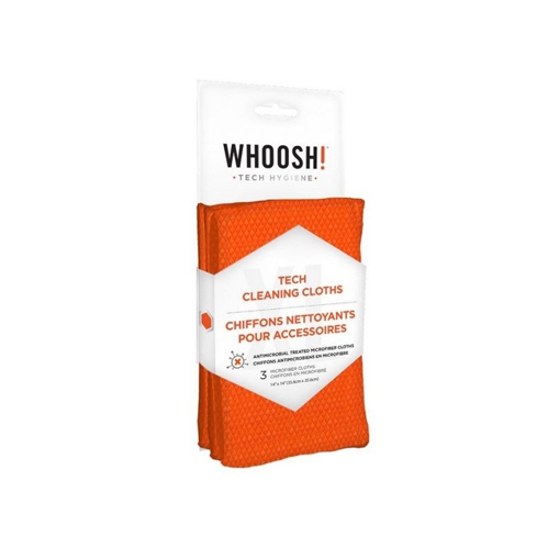 Whoosh! Antimicrobial Treated Microfiber Cloths 3 Pack XL