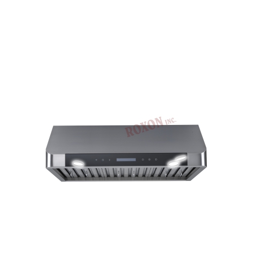 ROXON 900 CFM 30 Inches Range Hood Stainless Steel Kitchen Exhaust Fan Under Cabinet Style RXN-U11-30