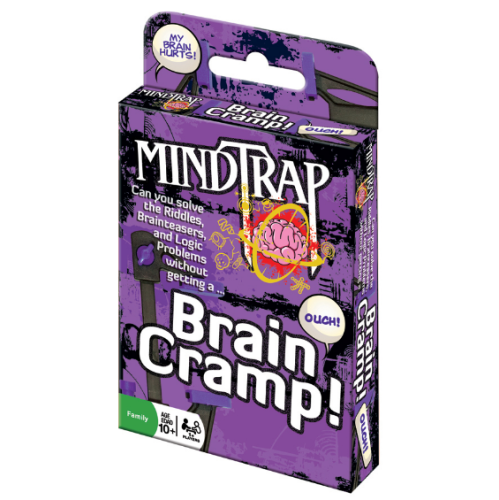 OUTSET MEDIA  - 37056 | Mindtrap: Brain Cramp Card Game