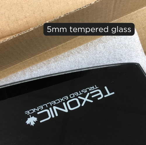 TEXONIC AV Component Wall Mount: Three-Tier Floating Shelf for Organized Storage