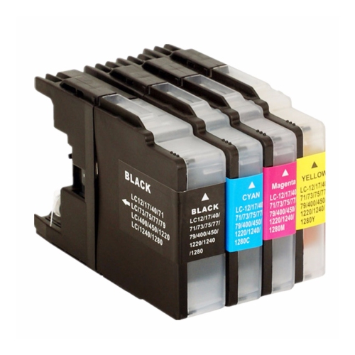 5-Pack Compatible Brother LC71 LC75 LC79 Ink Cartridges – Black, Cyan, Magenta, Yellow