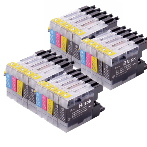 Max Saving - 4 Set - 20 Pack LC71 LC75 LC79 Compatible Ink Cartridge for Brother LC-71,LC-75,LC-79
