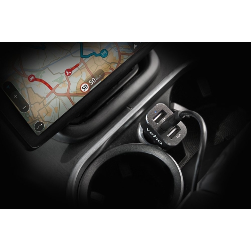 Veho VAA-010 Triple USB 5-Volt 5.1-Ampere Car Charger for All USB Charged Devices with Retail Packaging