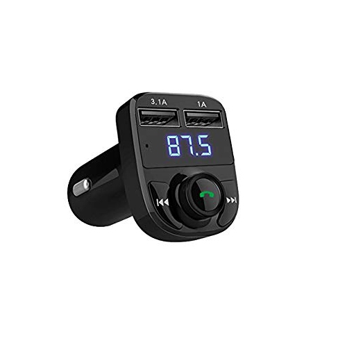 Handsfree Call Car Chargerwireless Bluetooth Fm Transmitter Radio