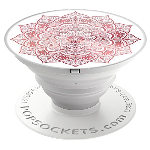 POPSOCKETS  : Collapsible Grip & Stand for Phones And Tablets - Rosey Silence